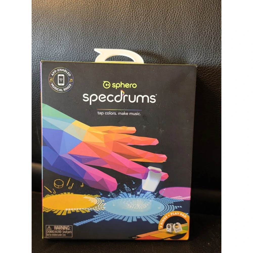 Sealed Sphero Specdrums App-Enabled Ring - White Lx